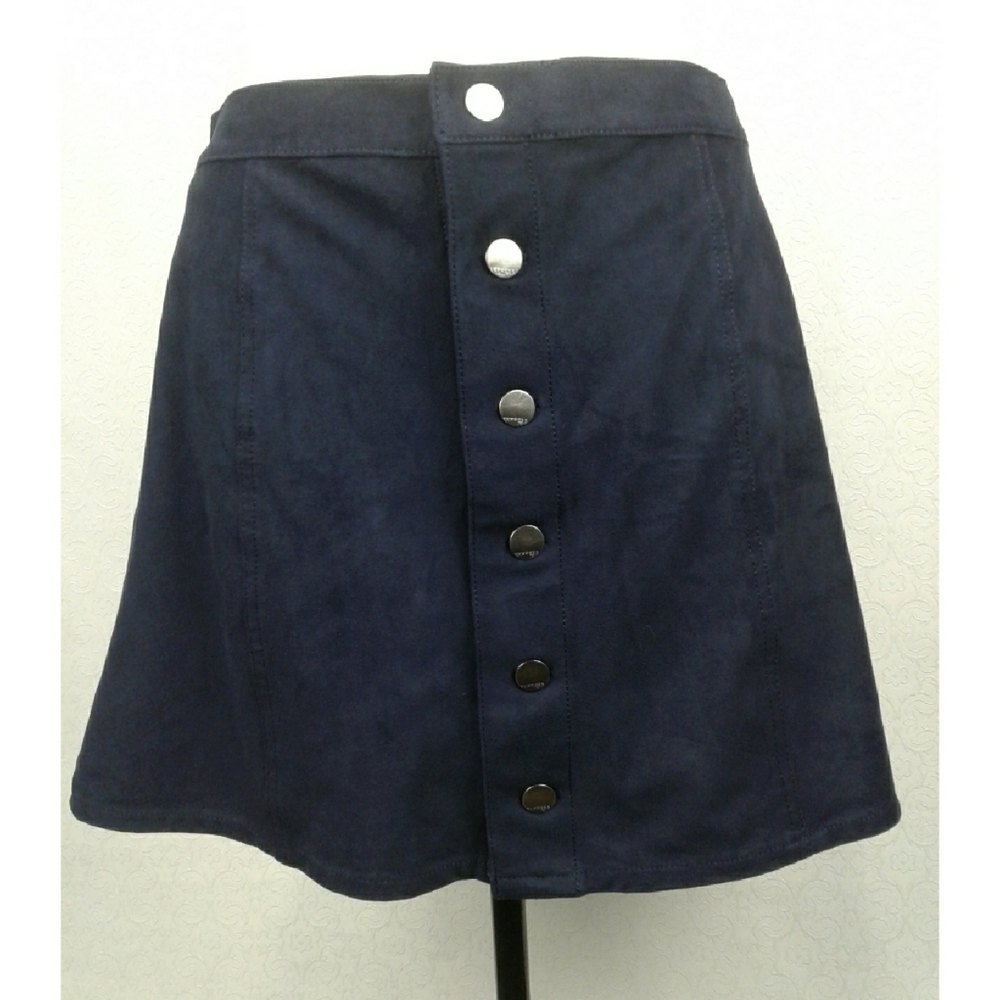 Express corduroy blue skirt size 10